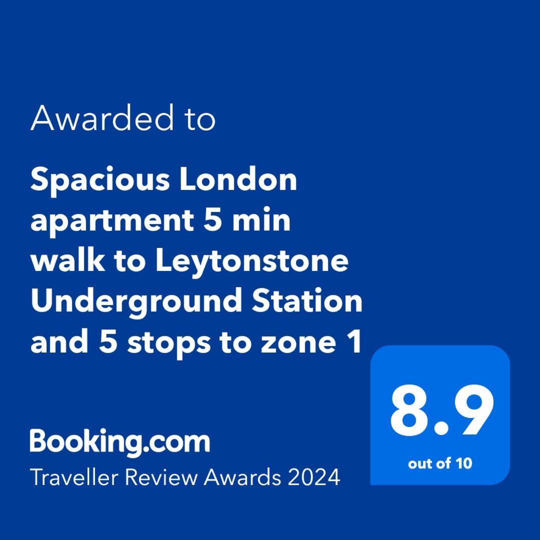 Spacious London Apartment 5 Min Walk To Leytonstone Underground Station And 5 Stops To Zone 1 외부 사진